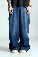Men's Oversized Skater Jeans Blue OGONPUSHKA 8043327 photo №2