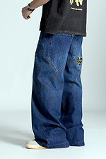 Men's Oversized Skater Jeans Blue OGONPUSHKA 8043327 photo №3