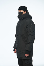 Мужская теплая парка черного цвета TUR WEAR 8037328 фото №2