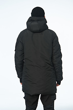 Men's warm parka in black TUR WEAR 8037328 photo №4
