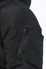 Men's warm parka in black TUR WEAR 8037328 photo №6