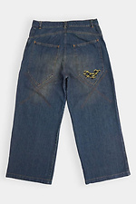 Men's Oversized Skater Jeans in Dark Blue OGONPUSHKA 8043328 photo №12