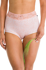 2-pack of high-rise printed cotton panties Key 2026331 photo №1