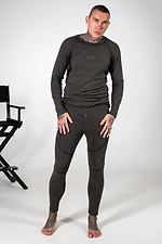 Men's Thermal Underwear Set Flatlock Graphite Teamv 8034331 photo №4