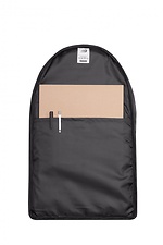 Black urban backpack with external pocket GARD 8038333 photo №2