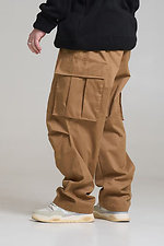 Men's oversized cargo pants Charge camel OGONPUSHKA 8043334 photo №6