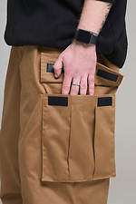 Men's oversized cargo pants Charge camel OGONPUSHKA 8043334 photo №12