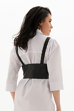 Oberteil aus Öko-Leder SINDI schwarz Garne 3042335 Foto №3
