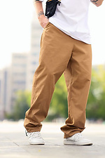 Men's oversized pants Hasla camel OGONPUSHKA 8043336 photo №2
