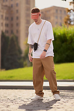 Men's oversized pants Hasla camel OGONPUSHKA 8043336 photo №6