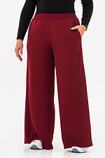 EVRY burgundy trousers Garne 3043338 photo №1