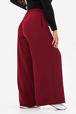 EVRY burgundy trousers Garne 3043338 photo №3