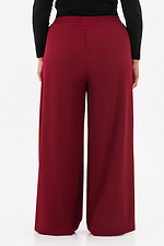 EVRY burgundy trousers Garne 3043338 photo №4