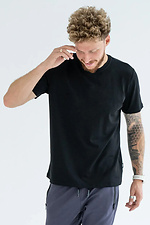 Herren T-Shirt "Basic" Schwarz Teamv 8034338 Foto №4