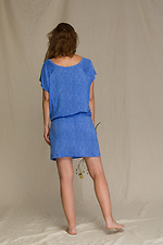 Summer cotton tunic dress for the home with a deep neckline Key 2026341 photo №2