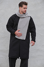 Grauer Herren-Fleeceschal Without 8049341 Foto №2