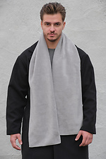 Grauer Herren-Fleeceschal Without 8049341 Foto №4