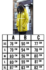 Warmer schwarzer Parka mit langem Schnitt für den Winter mit Kapuze und Strickbündchen Custom Wear 8025342 Foto №8