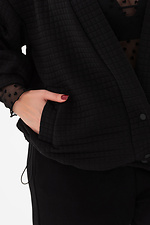 Bomberjacke BUBLE Schwarz Garne 3043343 Foto №4