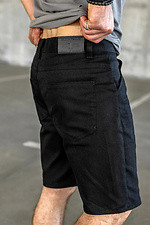 Men's classic Chinos shorts Black Teamv 8034345 photo №6
