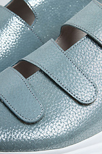 Velcro platform chunky leather sandals  4205346 photo №4