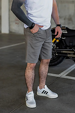 Men's classic Chinos shorts Mocha Teamv 8034346 photo №5