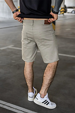 Men's classic Chinos shorts Sand Teamv 8034347 photo №2