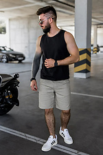 Men's classic Chinos shorts Sand Teamv 8034347 photo №4