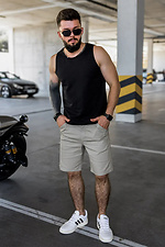 Men's classic Chinos shorts Sand Teamv 8034347 photo №5