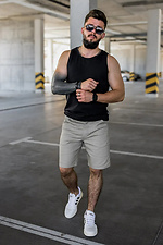 Men's classic Chinos shorts Sand Teamv 8034347 photo №6