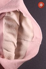 Warm children's knitted hat with fleece lining Garne 3500348 photo №3