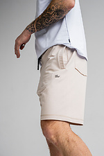 Men's knitted shorts BASKET Sand Teamv 8034348 photo №3
