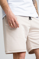Men's knitted shorts BASKET Sand Teamv 8034348 photo №4