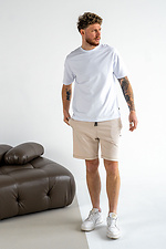 Men's knitted shorts BASKET Sand Teamv 8034348 photo №6