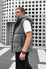 Weiche Weste in Grau Reload 8031350 Foto №4