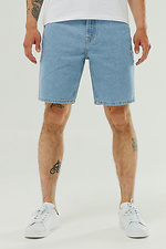 Men's blue denim shorts TUR WEAR 8037350 photo №1