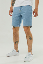 Men's blue denim shorts TUR WEAR 8037350 photo №2