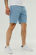 Men's blue denim shorts TUR WEAR 8037350 photo №3