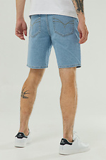 Men's blue denim shorts TUR WEAR 8037350 photo №5