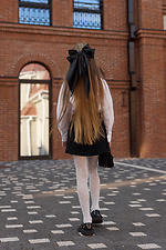 Children's white fishnet tights M-SOCKS 2040351 photo №2