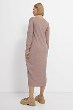 Knitted long dress DEBORA wide at the hips with long sleeves Garne 3040351 photo №3