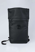 Large black roll-top backpack with laptop compartment SGEMPIRE 8015351 photo №6