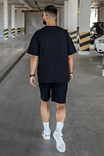 Herren OVERSIZE Lite Sommeranzug Schwarz Teamv 8034351 Foto №3