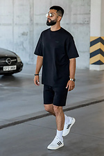 Herren OVERSIZE Lite Sommeranzug Schwarz Teamv 8034351 Foto №4