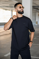 Herren OVERSIZE Lite Sommeranzug Schwarz Teamv 8034351 Foto №5