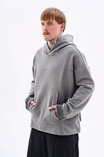 Худі оверсайз Раунд Сірий TUR WEAR 8037351 фото №2