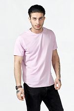 Basic men's T-shirt LUXURY made of cotton GEN 8000352 photo №3