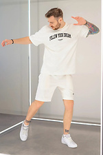 Men's Dream print summer suit Milk Teamv 8034352 photo №3