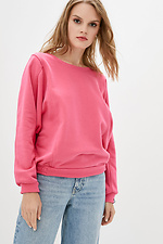 Sportliches Sweatshirt JESSY aus rosafarbenem Jersey Garne 3037353 Foto №1