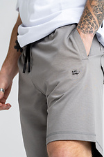 Men's BASKET knit shorts gray Teamv 8034354 photo №7